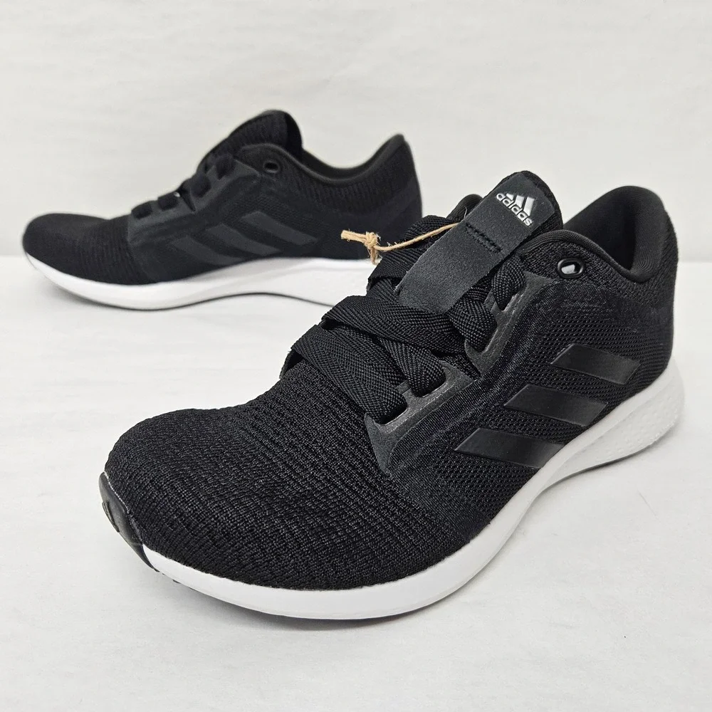 Adidas Edge Lux 4 Running Shoes FY3867‎ Black Iron Metallic Womens Size 6.5